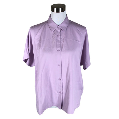 Unisex Uniqlo - Lühikeste käistega pluus, suurus 38 - Lilla ()