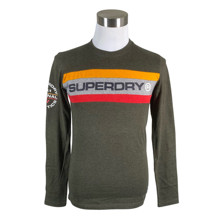Unisex Superdry - Trikotaažist pluus, suurus S - Roheline ()