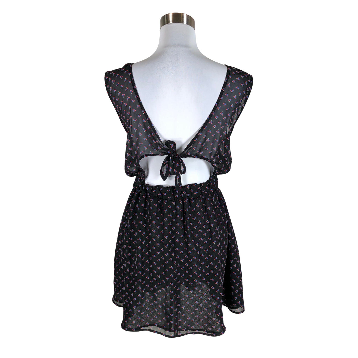 Unisex American Apparel - Õhuke kleit, suurus 34 - Must (2)