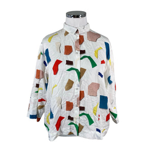 Unisex Papu - Pluus, suurus 42 - Valge (1)