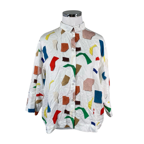 Unisex Papu - Pluus, suurus 42 - Valge ()