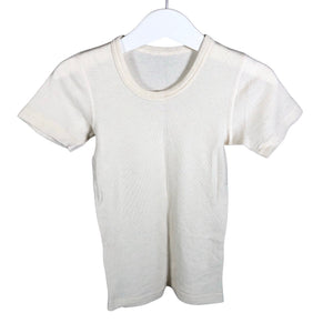 Unisex Ruskovilla - T-särk, suurus 116 - 122 - Looduslik valge (1)