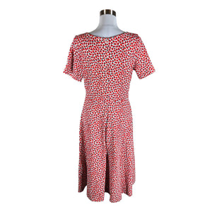 Unisex Marimekko - Mitteveniv kleit, suurus 40 - Punane (2)
