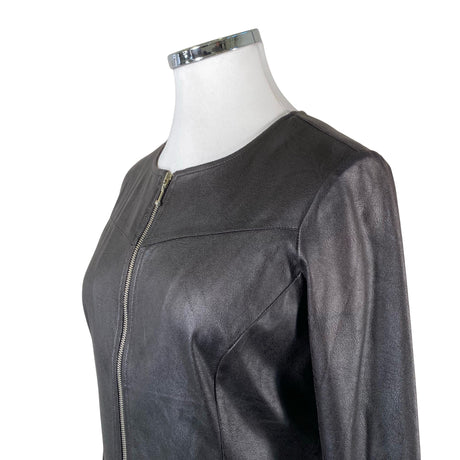 Unisex Muotitorppa - Nahktagi, suurus 42 - Must (2)
