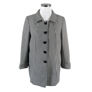 Unisex Tahari - Villane mantel, suurus 42 - Valge (1)