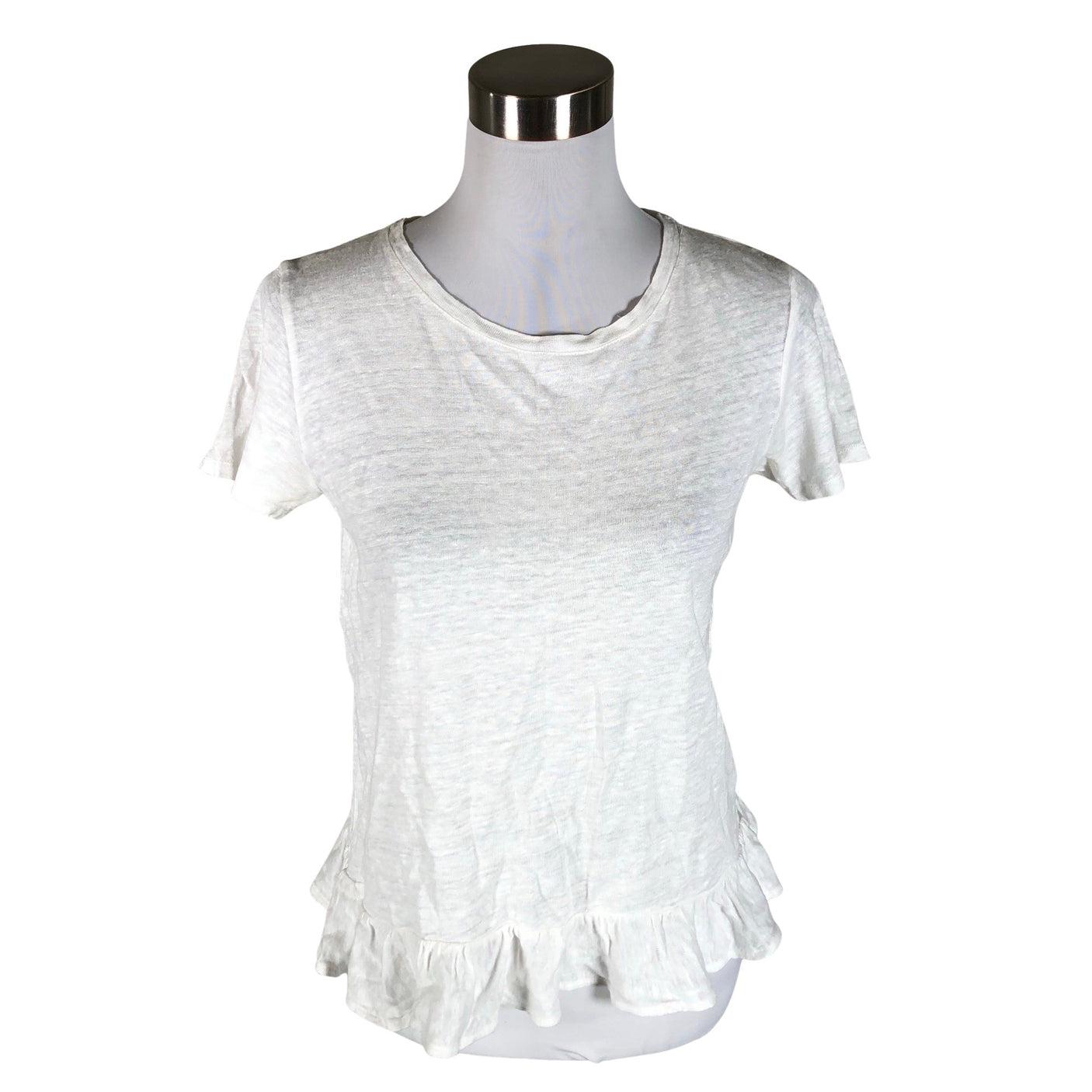 Unisex J.Crew - T-särk, suurus 34 - Valge (1)