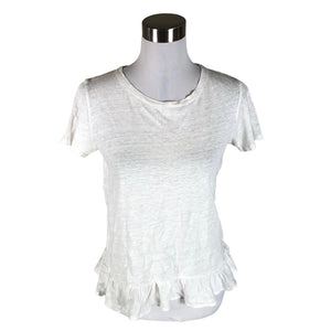 Unisex J.Crew - T-särk, suurus 34 - Valge (1)