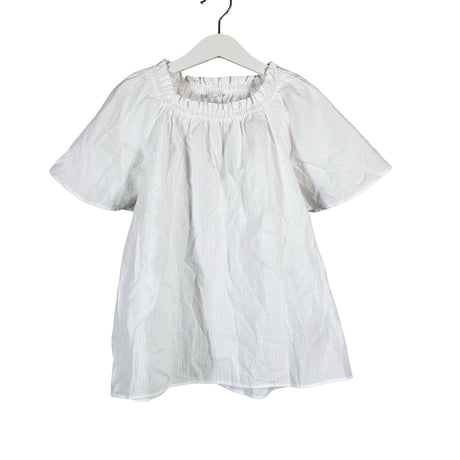 Unisex Uniqlo - Lühikeste käistega pluus, suurus 134 - 140 - Valge ()