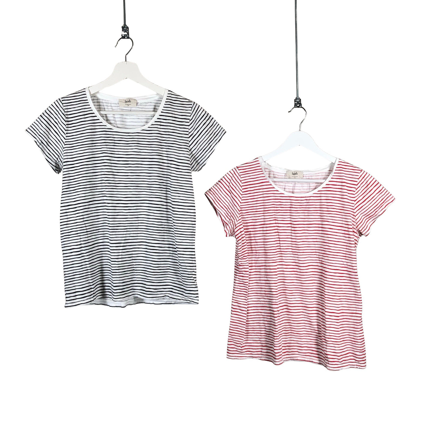 Unisex Hush - T-särk, suurus 36 - Valge (1)