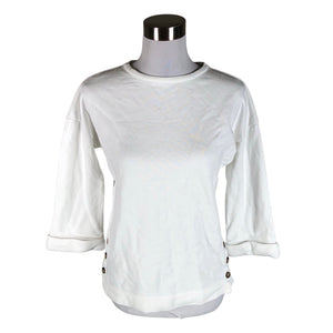 Unisex White Label - Dressikangast pluus, suurus 38 - Valge (1)