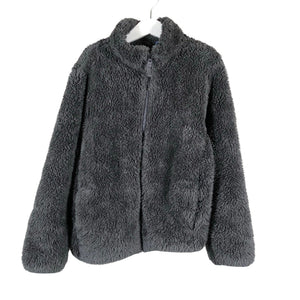Unisex Uniqlo - Fliisjakk, suurus 134 - 140 - Hall (1)