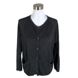 Unisex Marimekko - Kardigan, suurus 40 - Must (1)