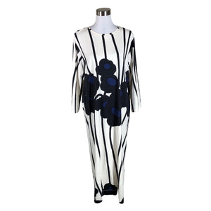 Unisex Marimekko - Trikotaažist kleit, suurus 40 - Valge (1)