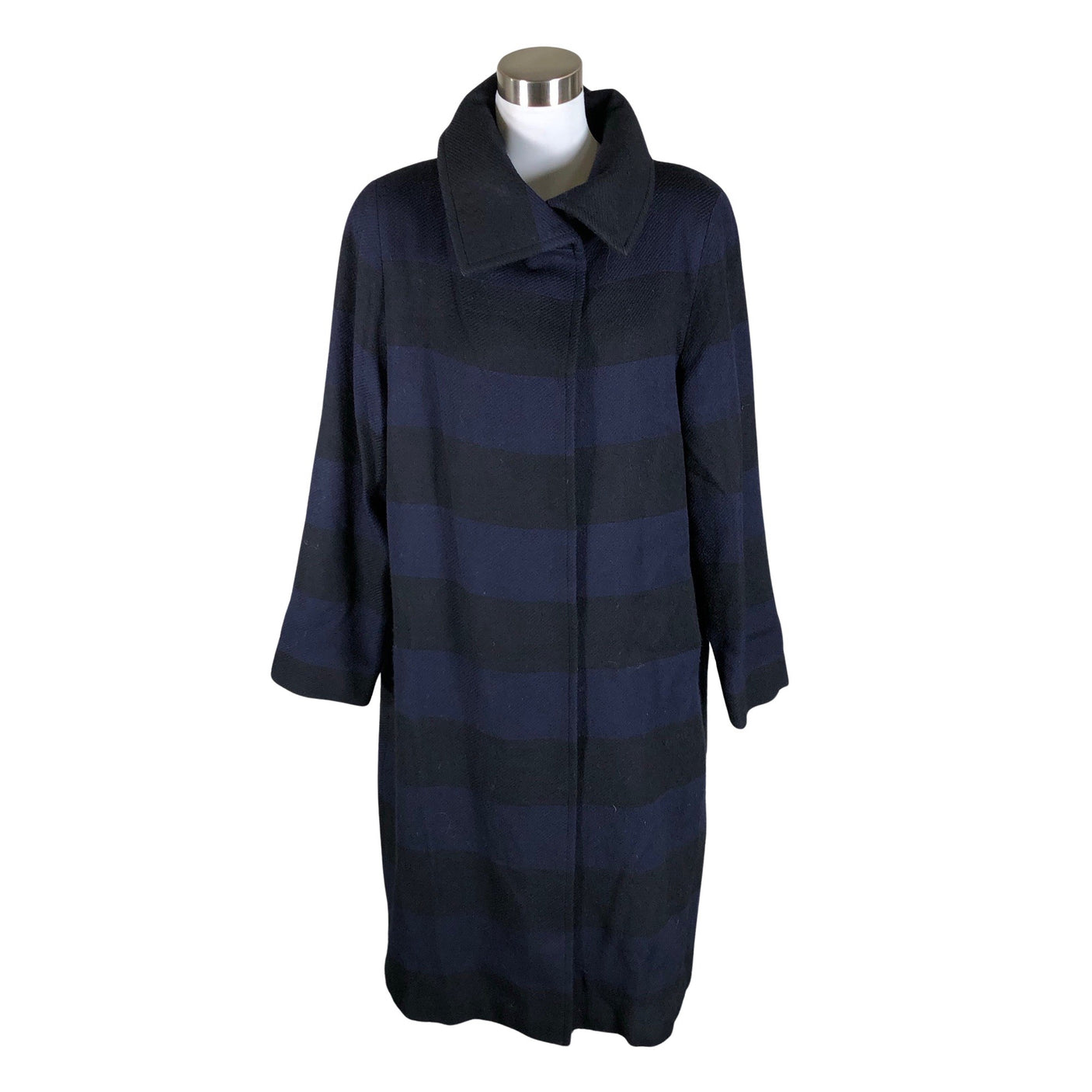 Unisex Vuokko - Villane mantel, suurus 38 - Sinine (1)