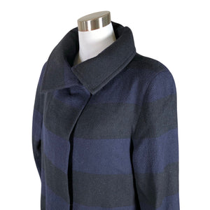 Unisex Vuokko - Villane mantel, suurus 38 - Sinine (3)