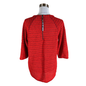 Unisex Cecil - Kootud tuunika, suurus 38 - Punane (2)