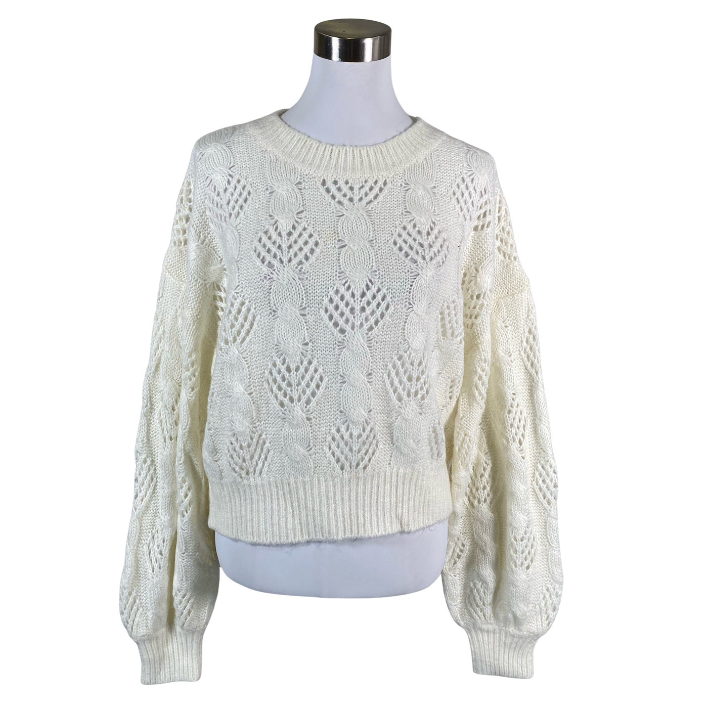 Unisex Lindex - Kampsun, suurus 38 - Valge (1)