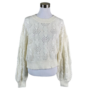 Unisex Lindex - Kampsun, suurus 38 - Valge (1)