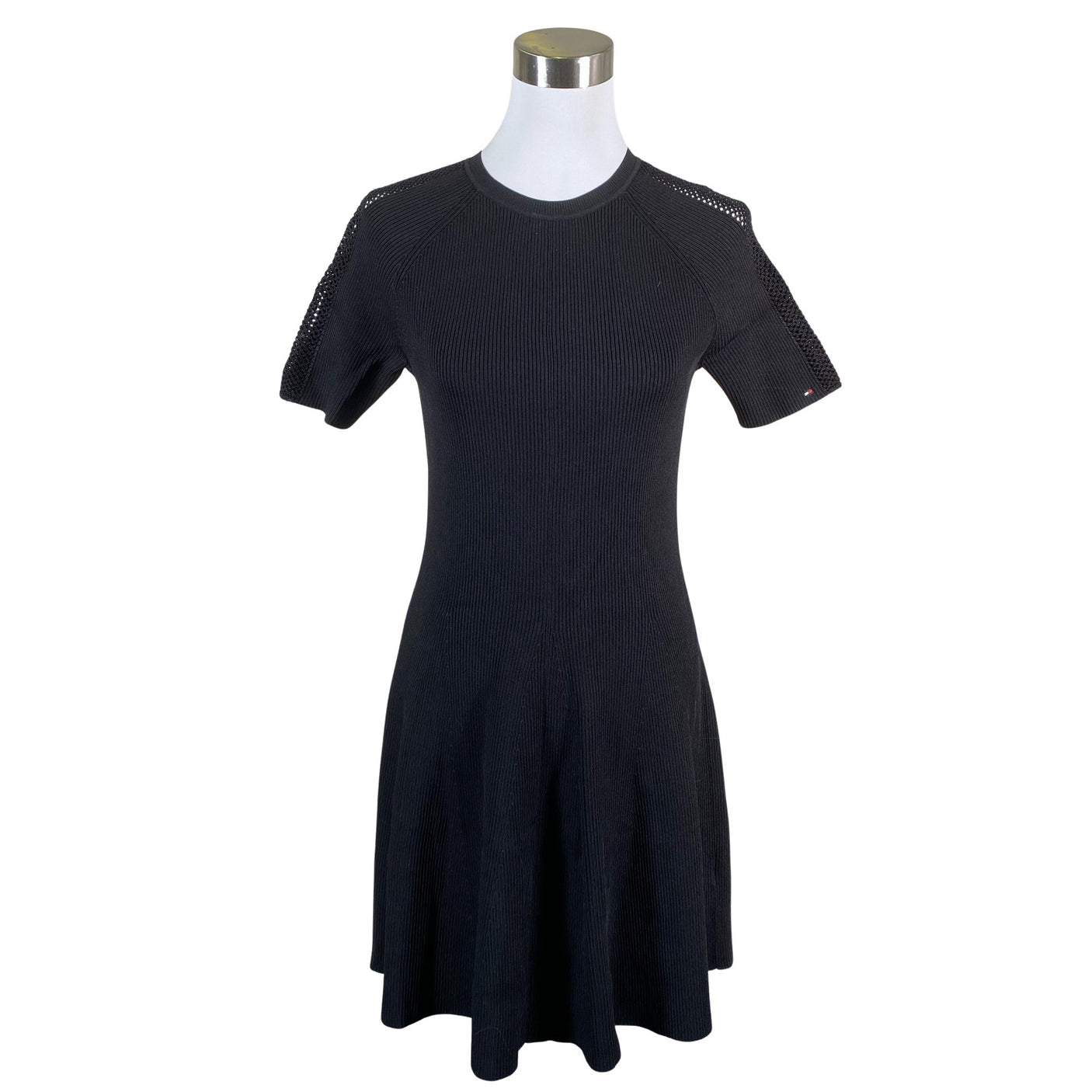 Unisex Tommy Hilfiger - Kootud kleit, suurus 40 - Must (1)