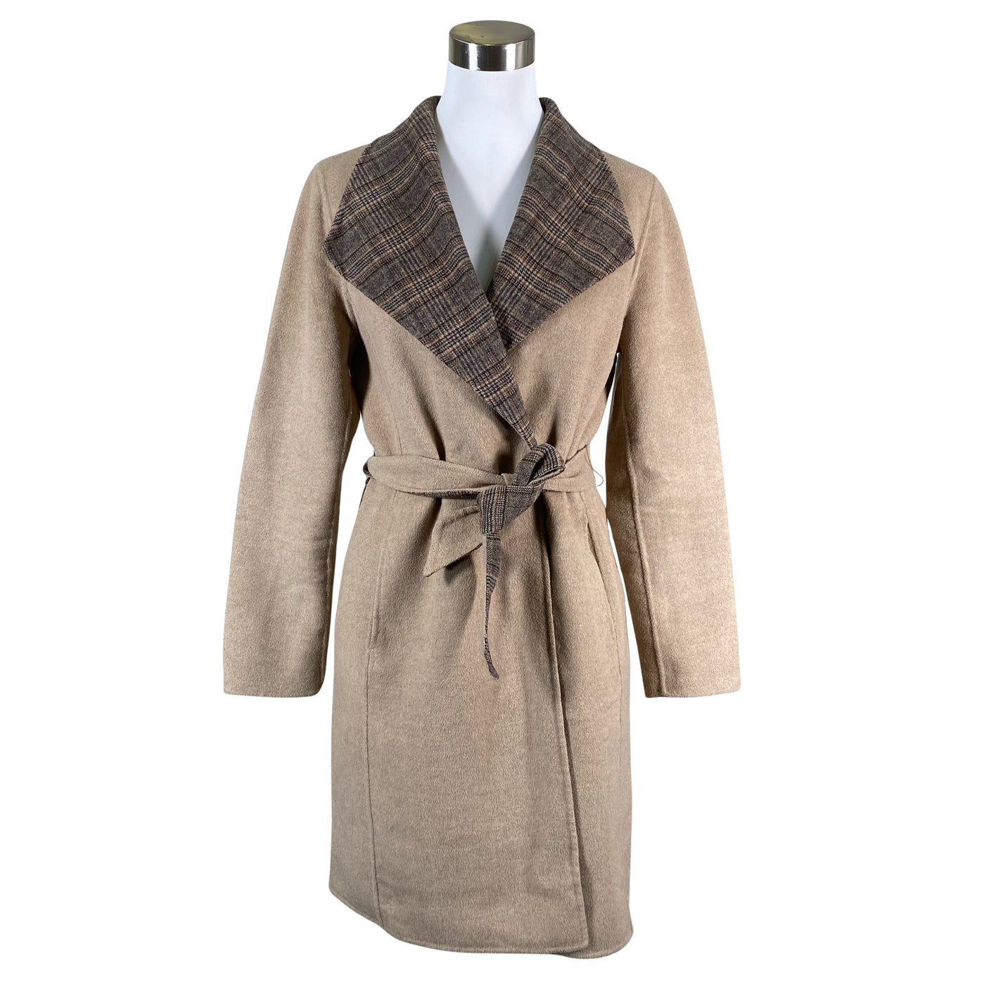 Unisex Esprit - Villane mantel, suurus 38 - Beige (1)