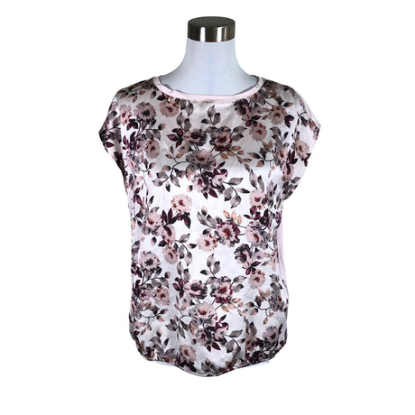 Unisex Ril's - Lühikeste käistega pluus, suurus 38 - Heleroosa ()