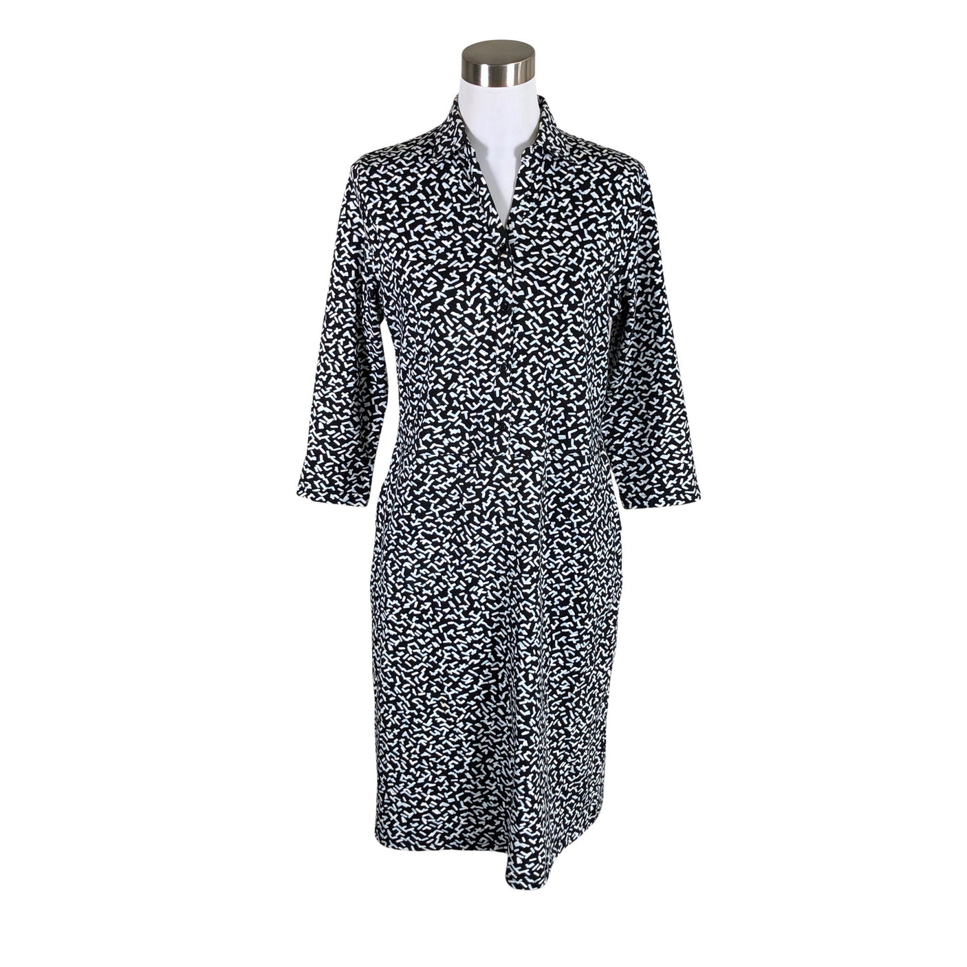 Unisex Nanso - Trikotaažist kleit, suurus 38 - Must (1)
