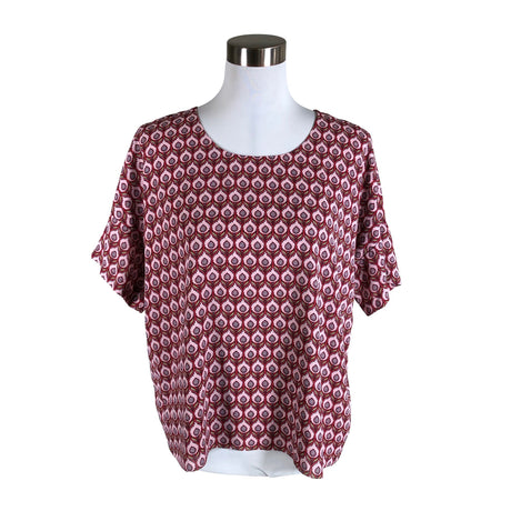 Unisex Silvian Heach - Lühikeste käistega pluus, suurus 38 - Heleroosa ()