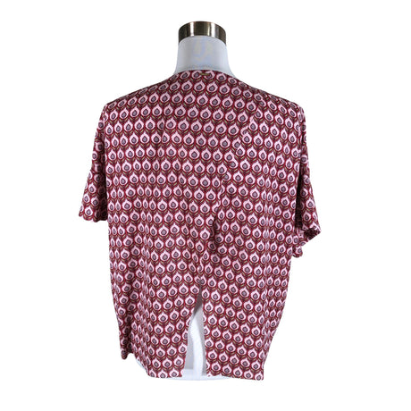 Unisex Silvian Heach - Lühikeste käistega pluus, suurus 38 - Heleroosa (2)