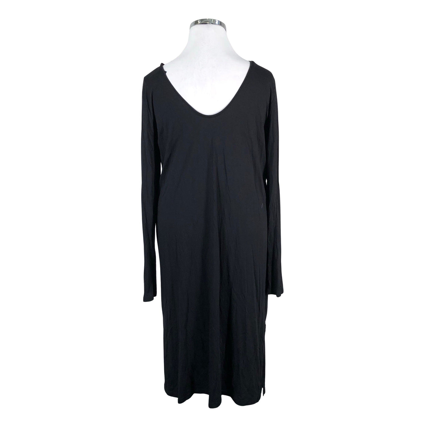 Unisex Nanso - Trikotaažist kleit, suurus 48 - Must (2)