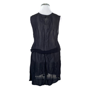 Unisex Nü - Õhuke kleit, suurus 42 - Must (2)