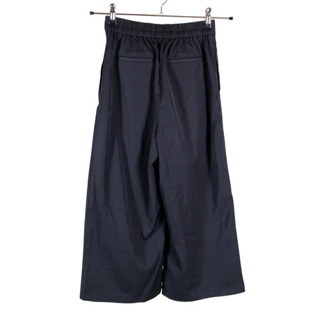 Unisex Muji - Mittevenivad poolpikad püksid, suurus 36 - Sinine (2)