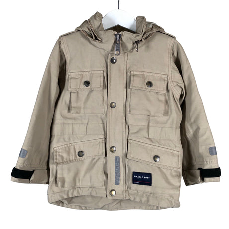 Unisex Polarn O. Pyret - Kevad-/sügisjope, suurus 98 - 104 - Beige ()