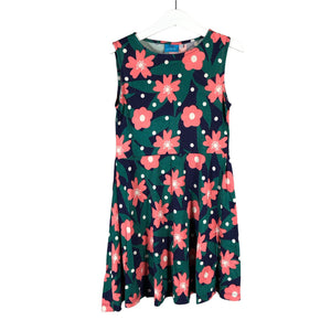 Unisex me&i - Trikotaažist kleit, suurus 122 - 128 - Roheline (1)