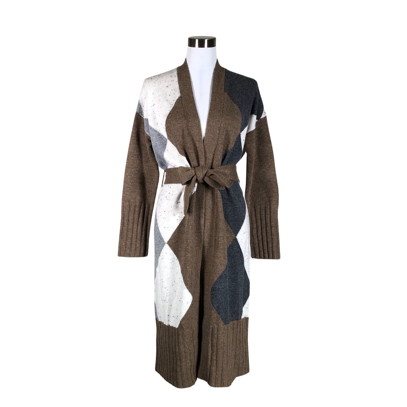 Unisex InWear - Kardigan, suurus 36 - Pruun (1)