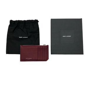 Unisex Saint Laurent - Rahakott, suurus Suurus puudub - Veinipunane (3)