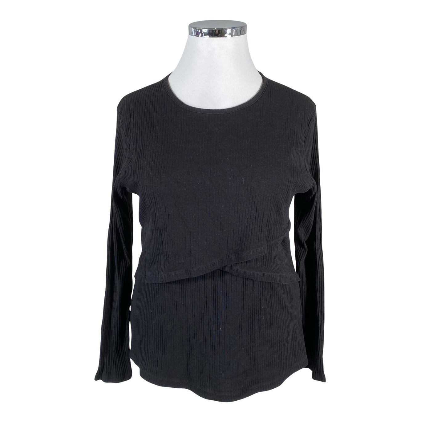 Unisex H&M Mama - Trikotaažist pluus, suurus 42 - Must (1)