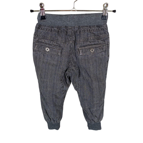 Unisex POMPdeLUX - Mittevenivad püksid, suurus 86 - 92 - Hall (2)