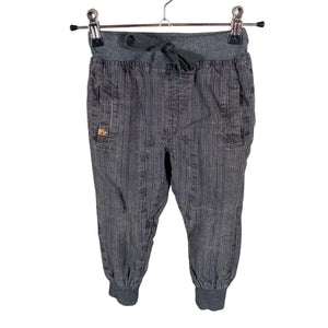 Unisex POMPdeLUX - Mittevenivad püksid, suurus 86 - 92 - Hall (1)