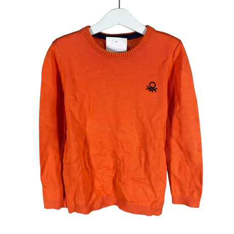Unisex Benetton - Kampsun, suurus 116 - 122 - Oranž ()