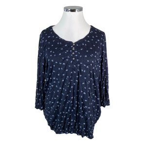 Unisex Tom Tailor - Trikotaažist pluus, suurus 44 - Sinine (1)