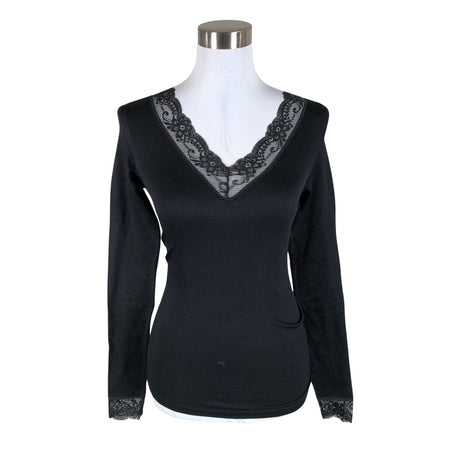 Unisex Culture - Trikotaažist pluus, suurus 36 - Must ()