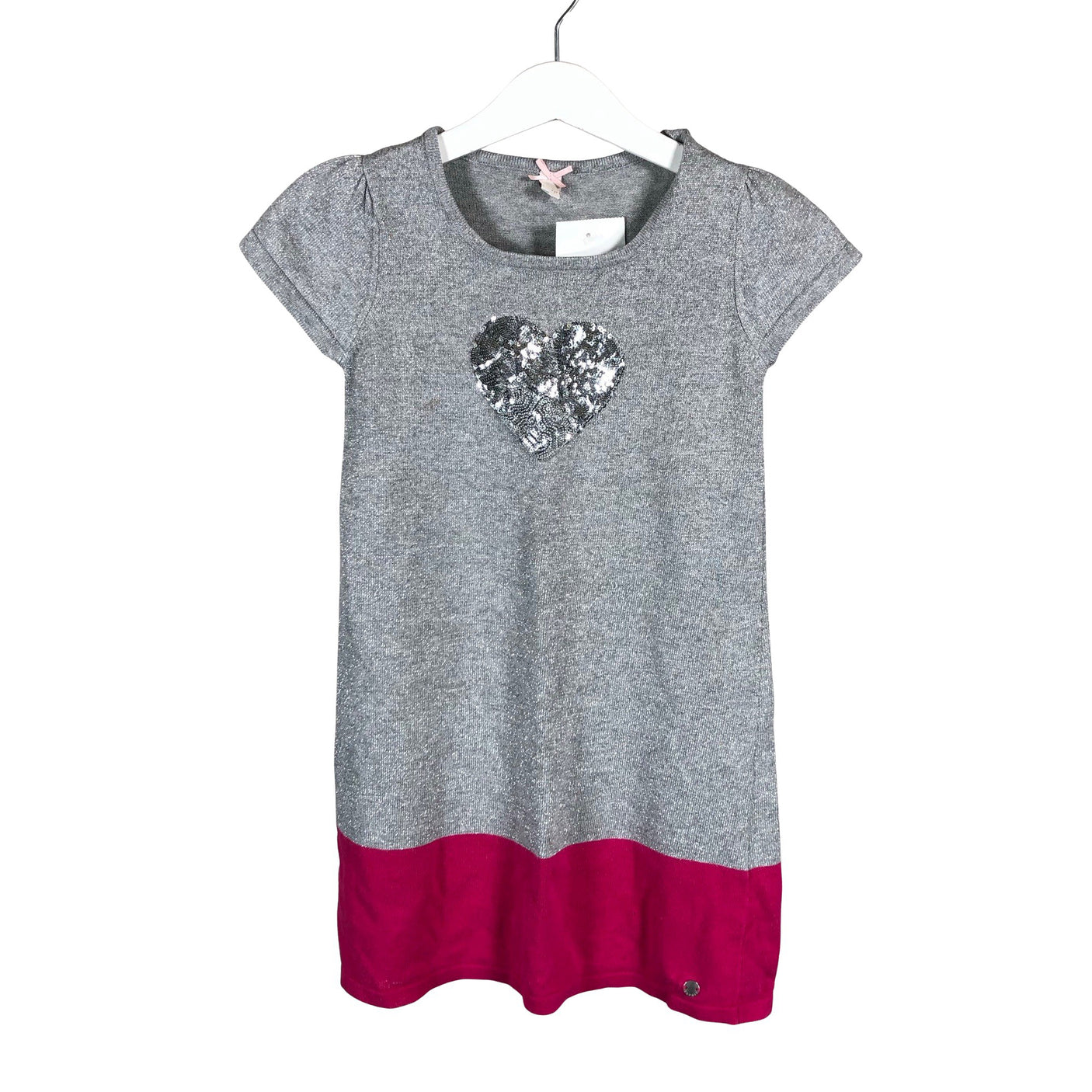 Unisex Esprit - Kootud kleit, suurus 116 - 122 - Hõbe (1)