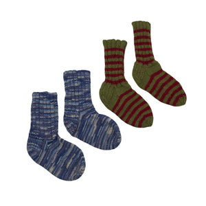 Unisex Handmade - Villased sokid, suurus 29 - Roheline (1)