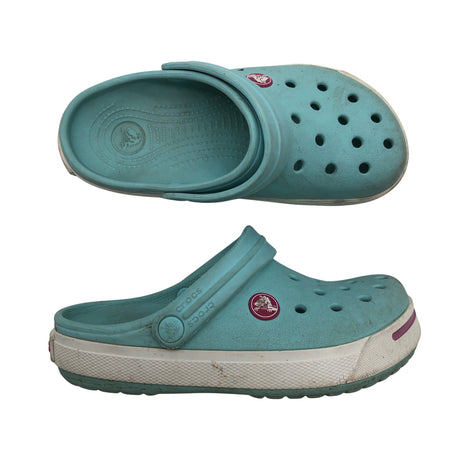 Unisex Crocs - Lahtise kannaga jalanõud, suurus 29 - Türkiis ()