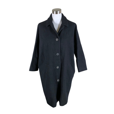 Unisex Samuji - Villane mantel, suurus 38 - Must ()
