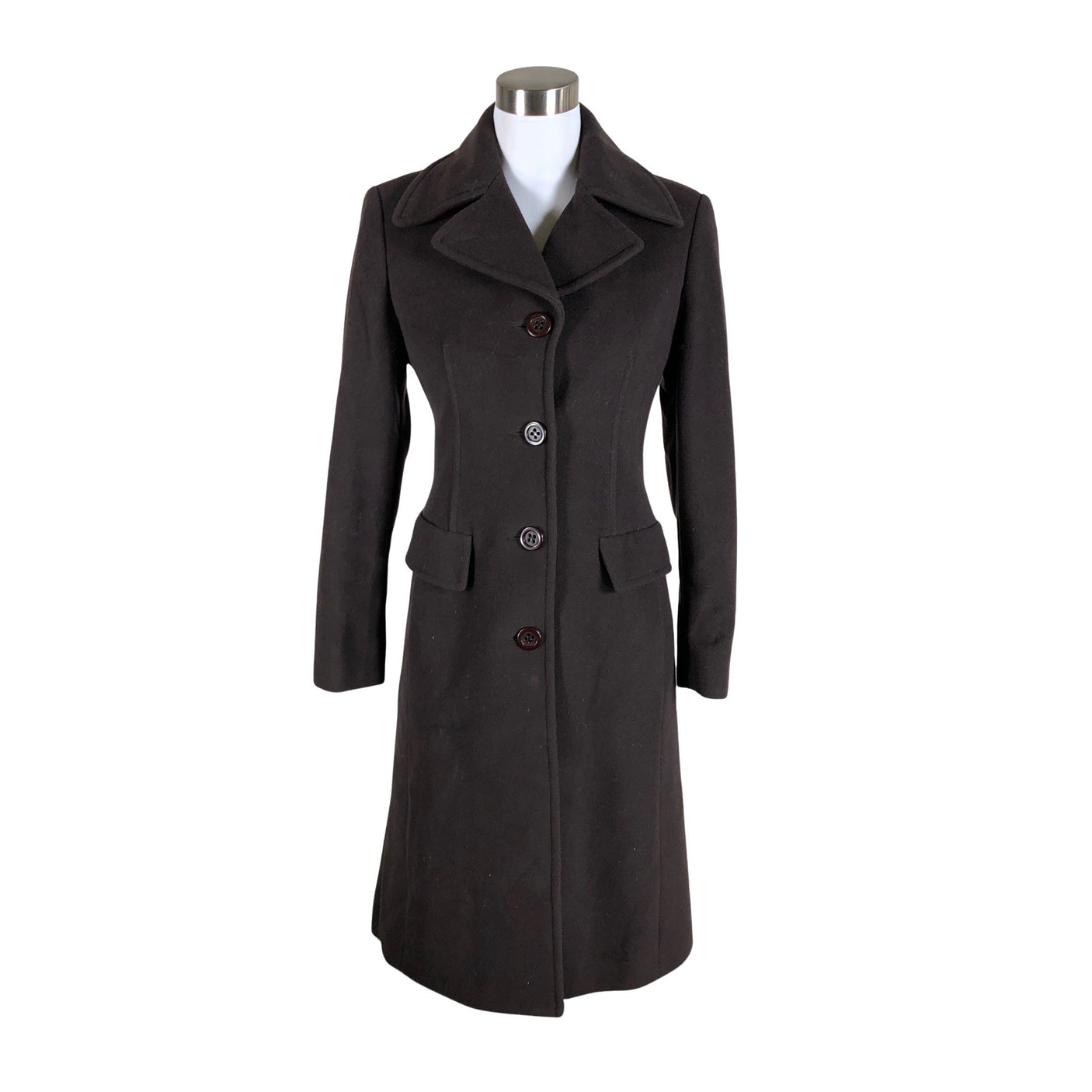 Unisex Ril's - Villane mantel, suurus 32 - Pruun (1)