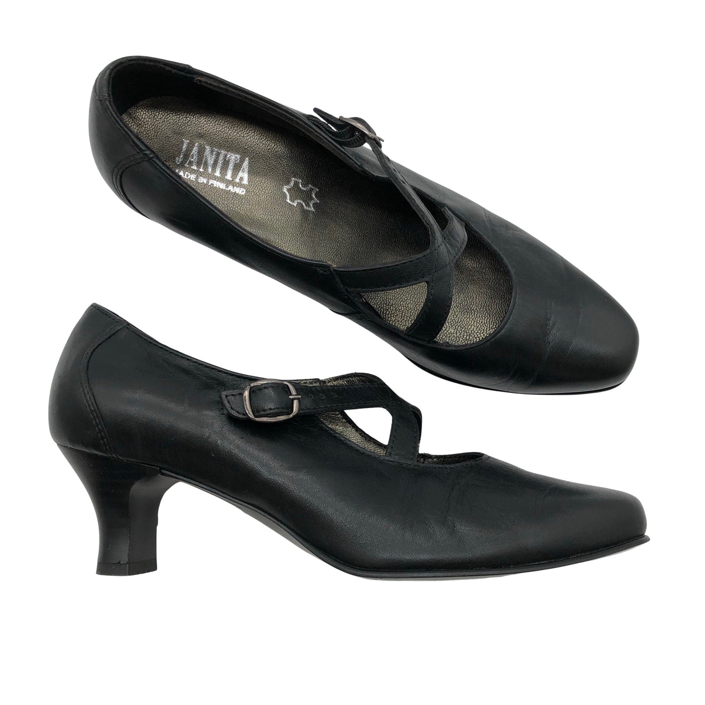 Unisex Janita - Kontsakingad, suurus 38 - Must (1)