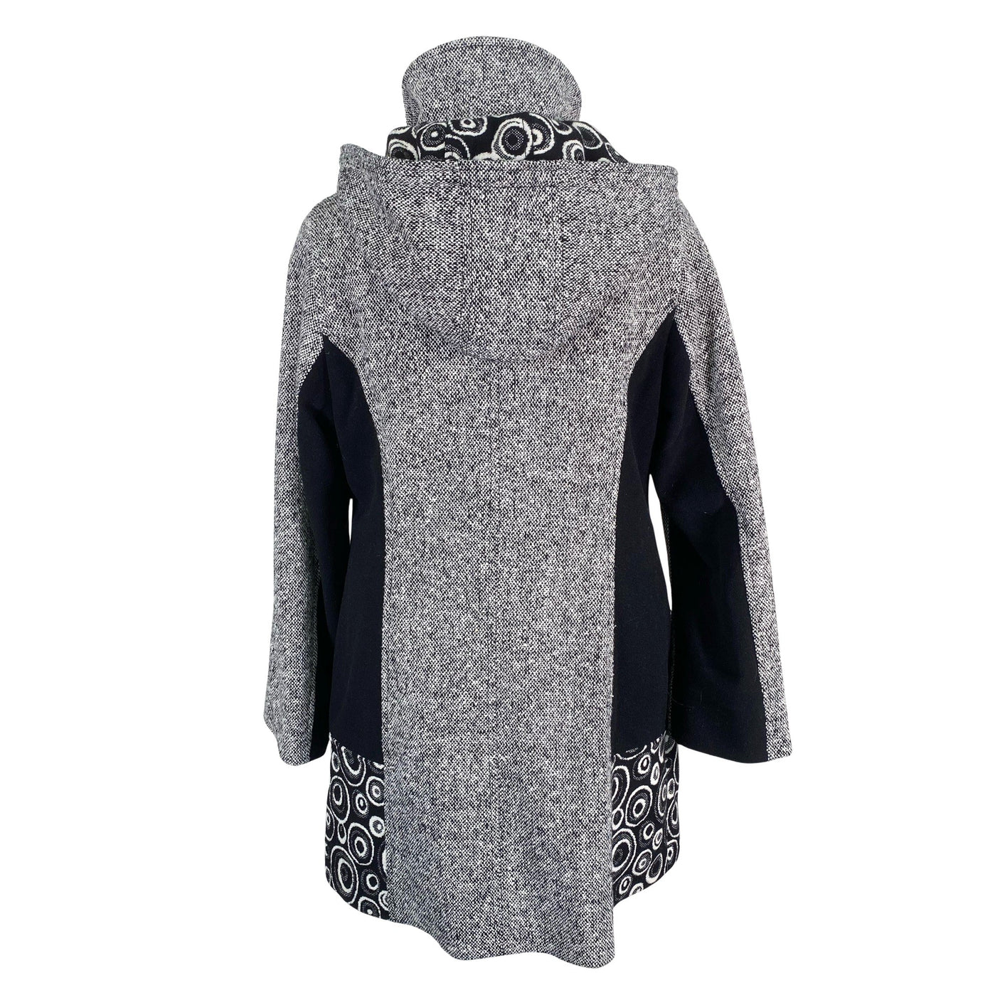 Unisex Scandinavian Look - Villane mantel, suurus 42 - Hall (2)
