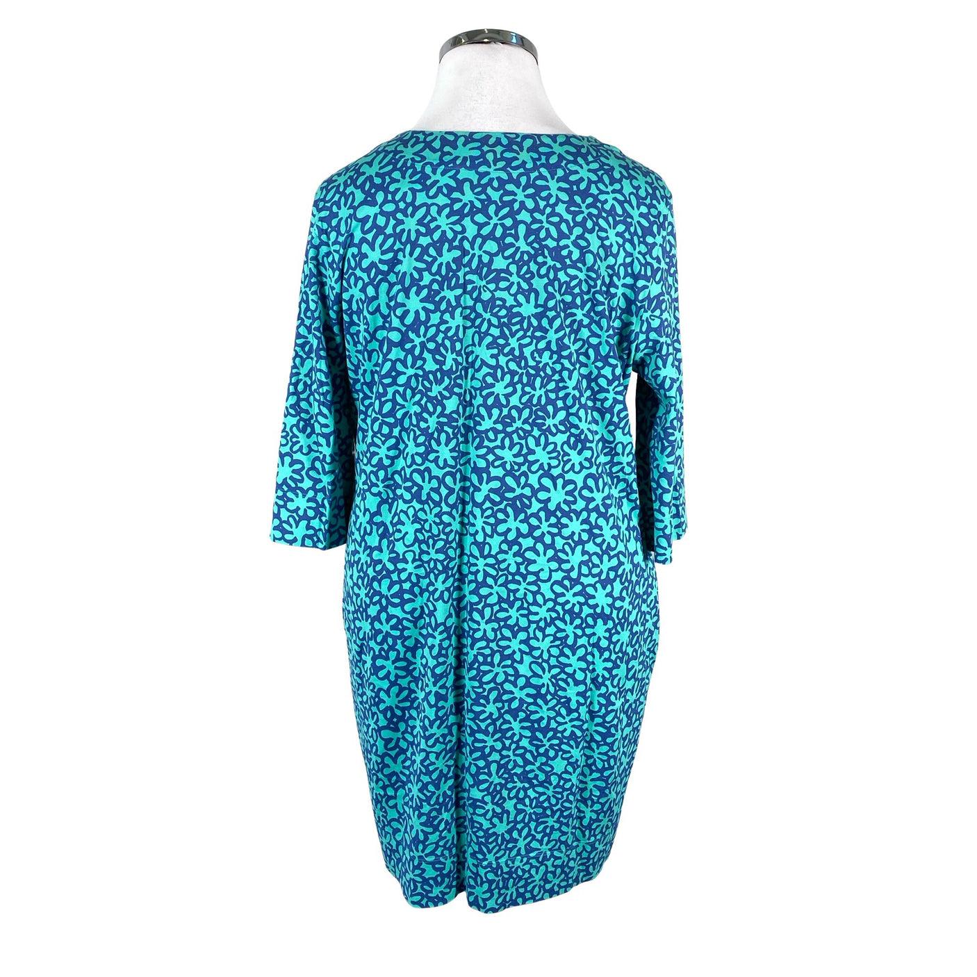 Unisex Marimekko - Trikotaažist kleit, suurus 42 - Türkiis (2)