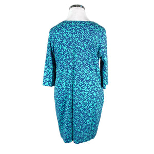 Unisex Marimekko - Trikotaažist kleit, suurus 42 - Türkiis (2)